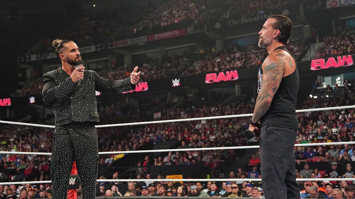 Seth Rollins and CM Punk