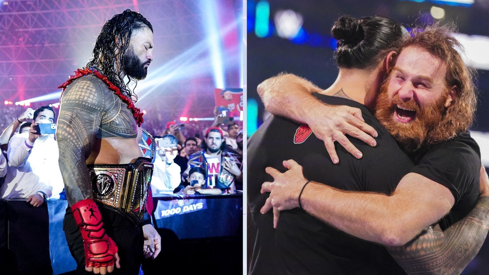 Roman Reigns returned at SummerSlam 2024. [Images Source: WWE.com]