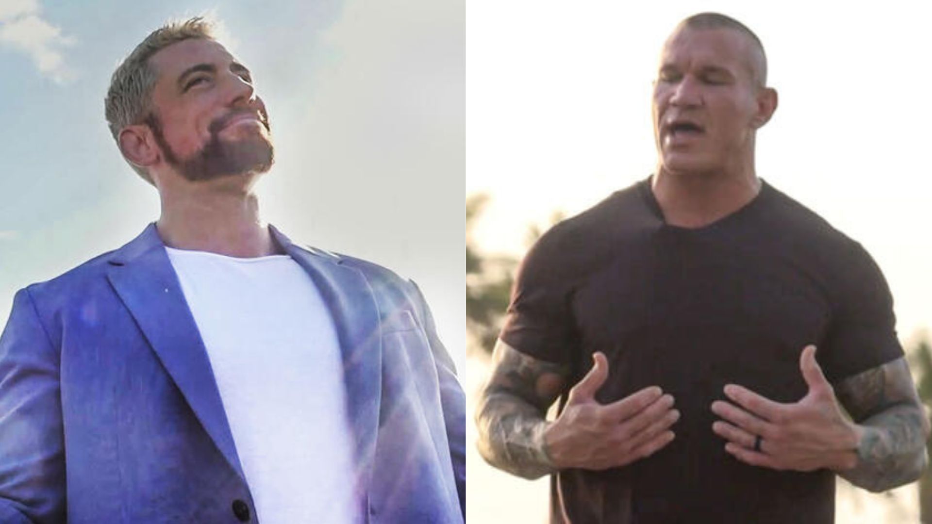 Joe Hendry on the left and Randy Orton on the right (Image Credits: WWE.com)