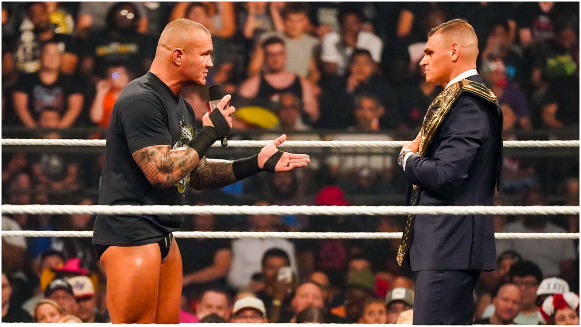 Randy Orton and Gunther on an episode of WWE RAW! [Image via: WWE.com]