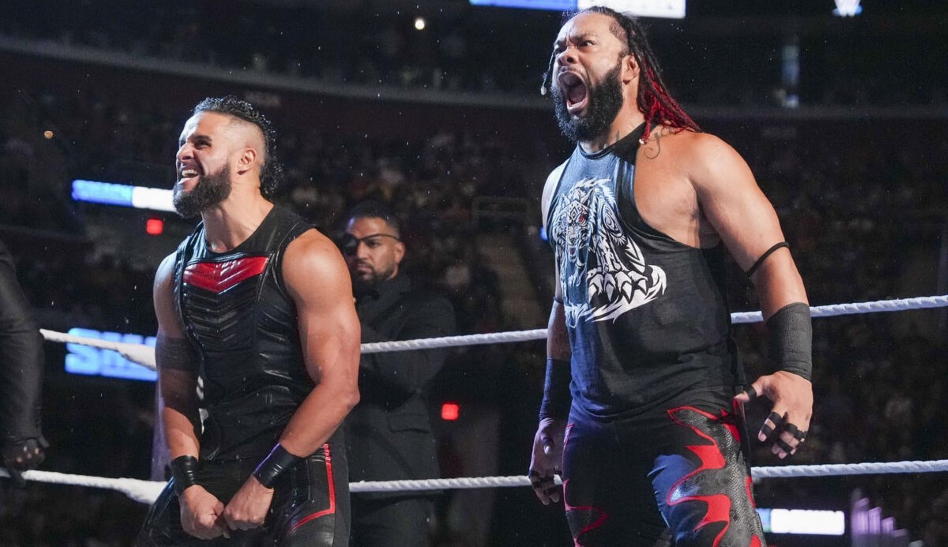 The Bloodline has been reimagined with several faces new to WWE in 2024. {Image Credit: WWE.com}