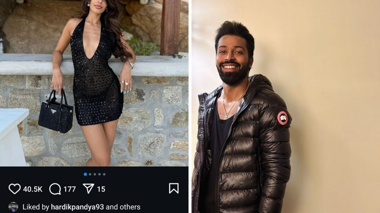 हार्दिक ने जैसमीन वालिया का पोस्ट लाइक किया (photo credit: instagram/jasminwalia,hardikpandya93)