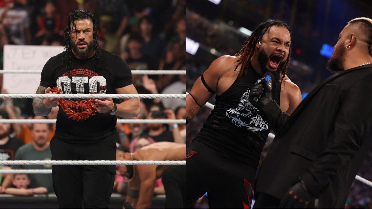 WWE SmackDown, Roman Reigns, Jacob Fatu, Solo Sikoa, Bloodline, 