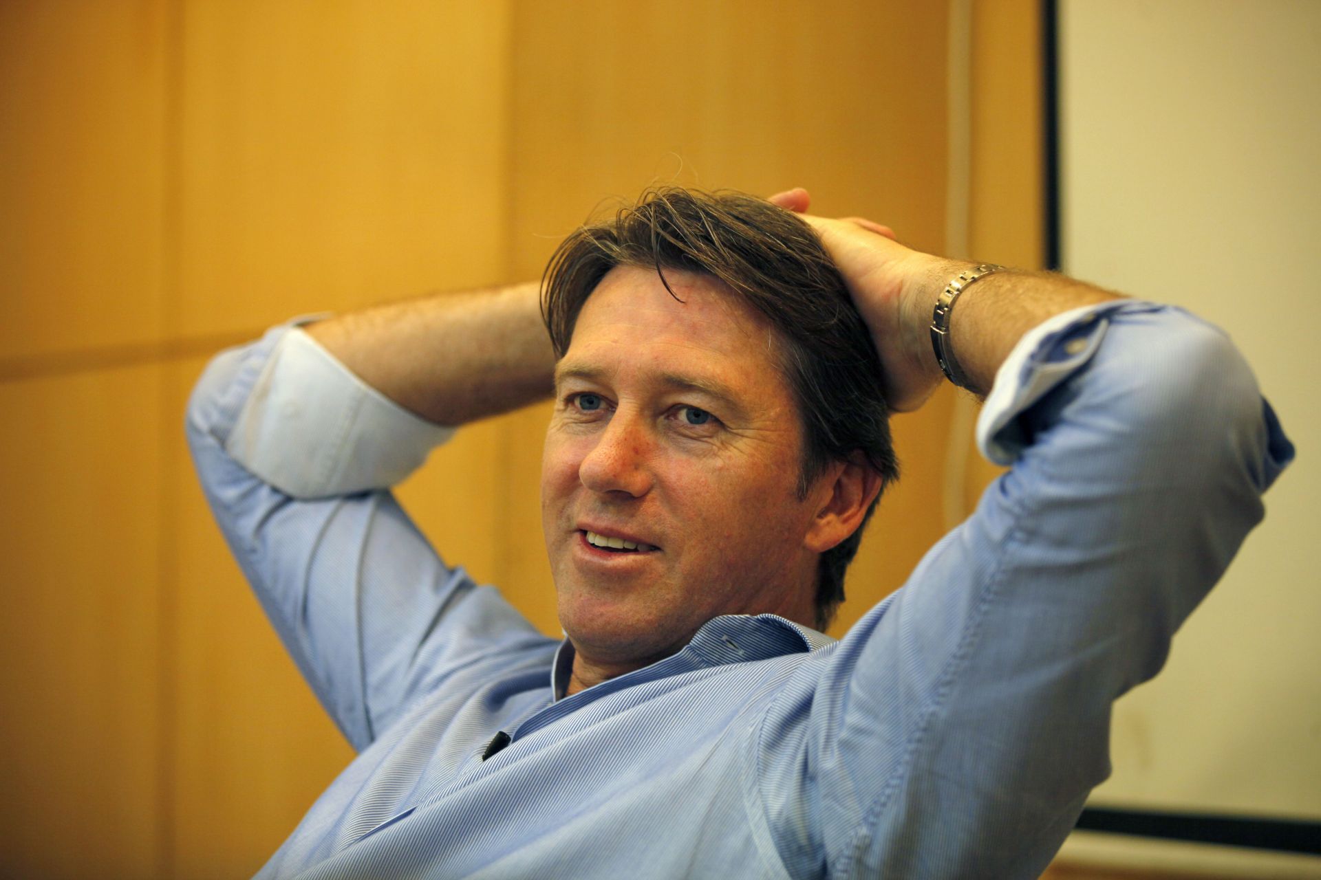 Aussie pace bowling legend Glenn McGrath (Image Credits: Getty Images)