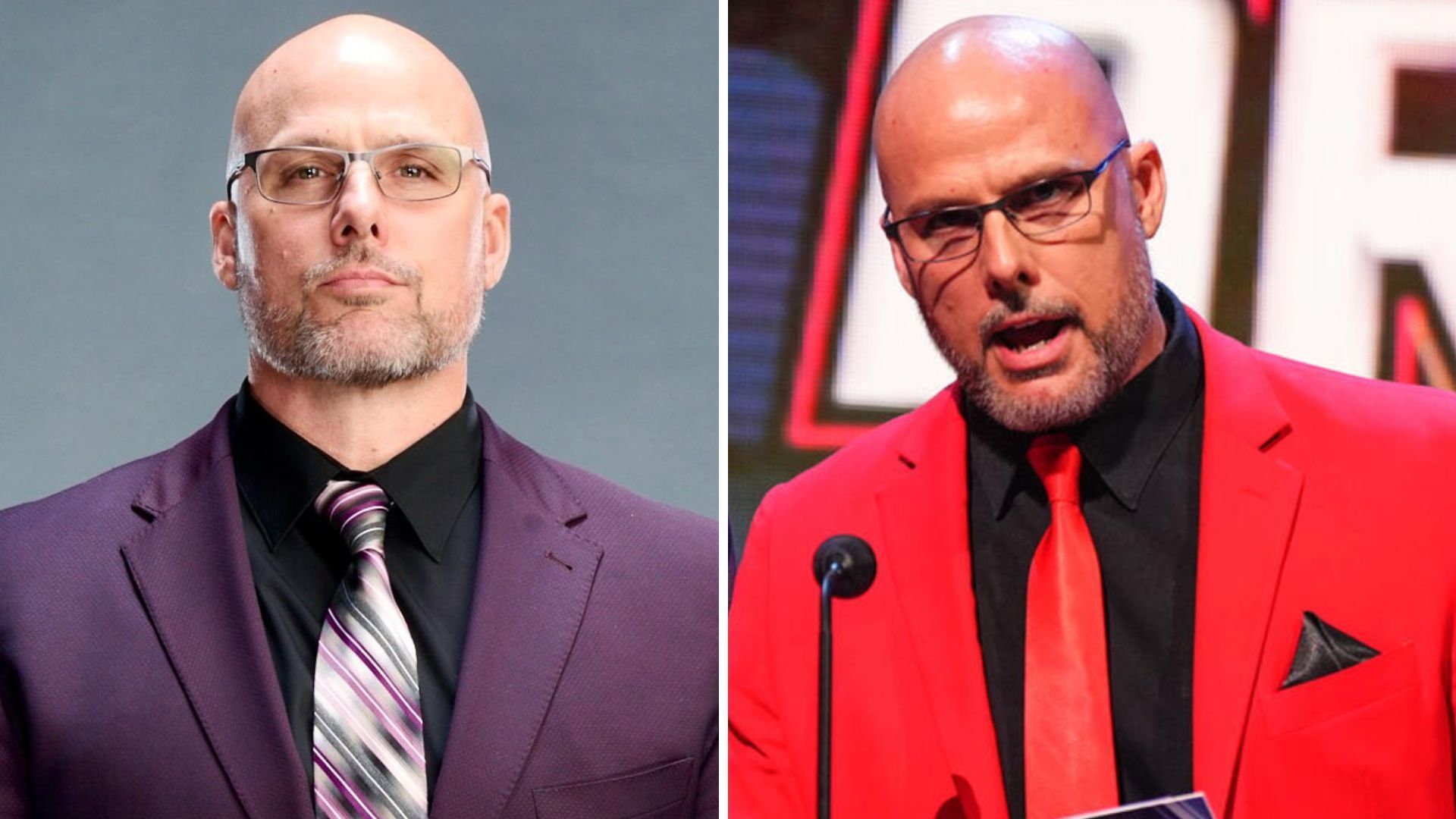 The former NWA star is the RAW GM. [Photos: Adam Pearce on Instagram, WWE.com]