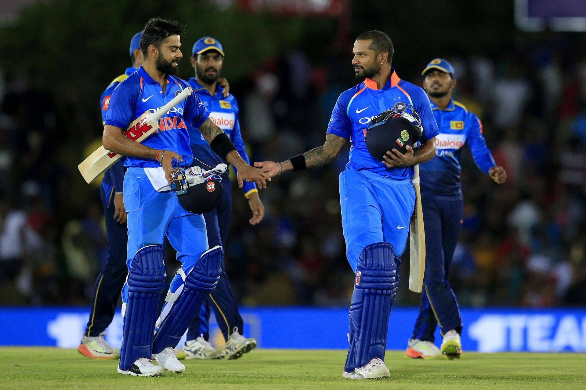 Dhawan, Kohli led India to a win