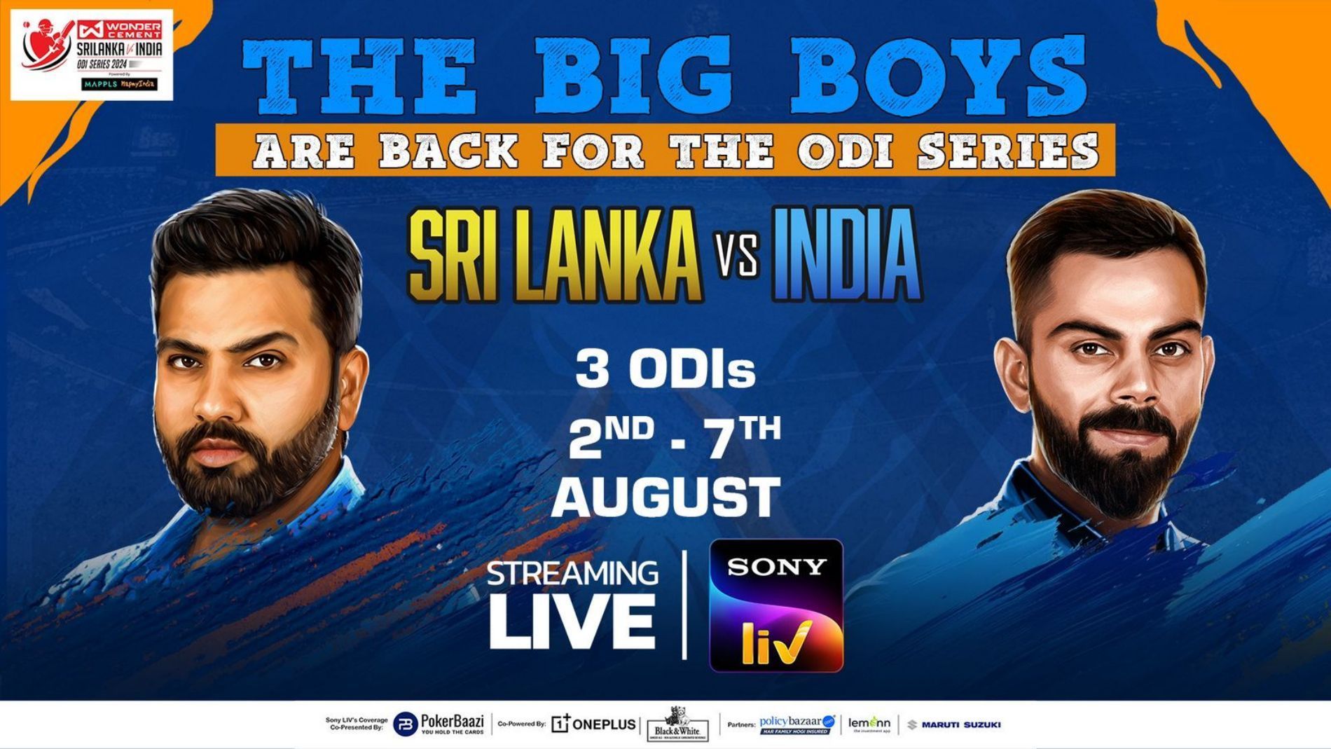 India will be favorites in the ODI series against Sri Lanka.