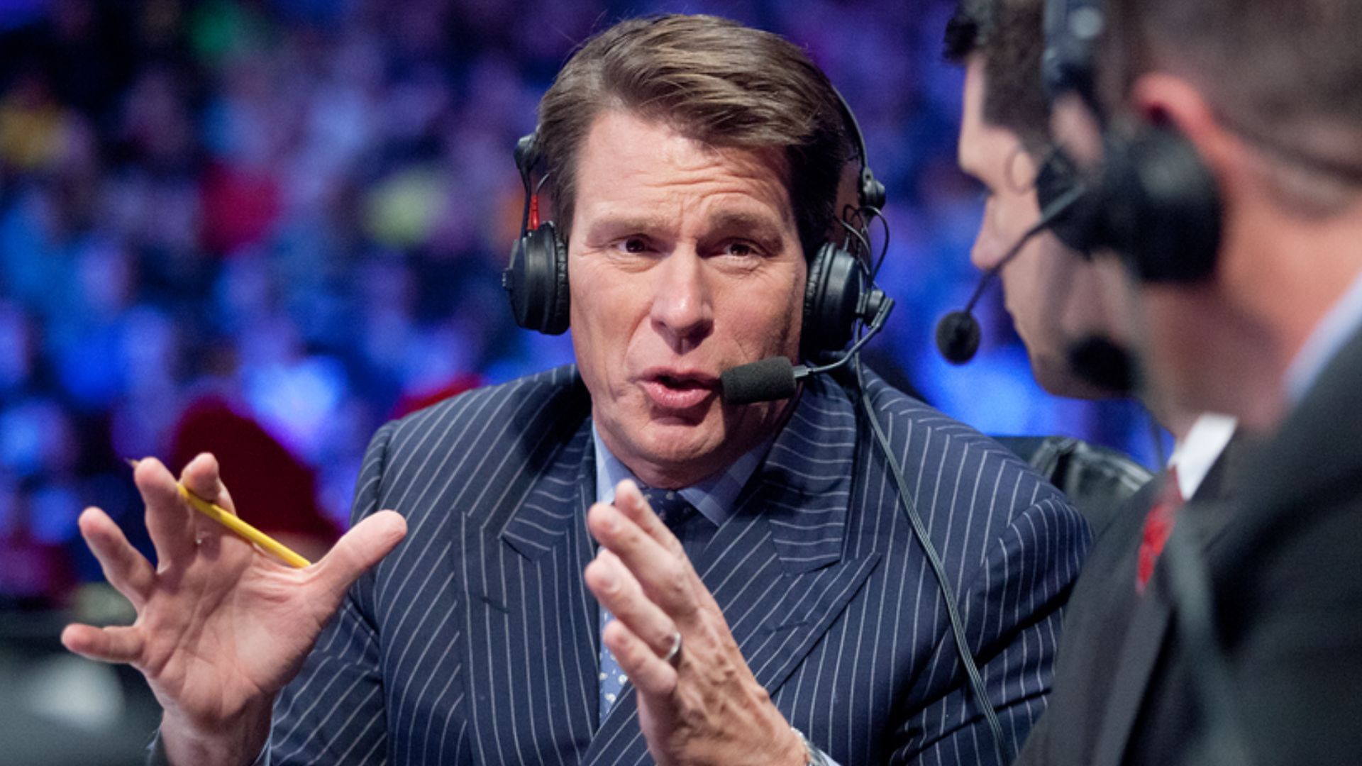 JBL delivered a message ahead of RAW. [Photo: WWE.com]