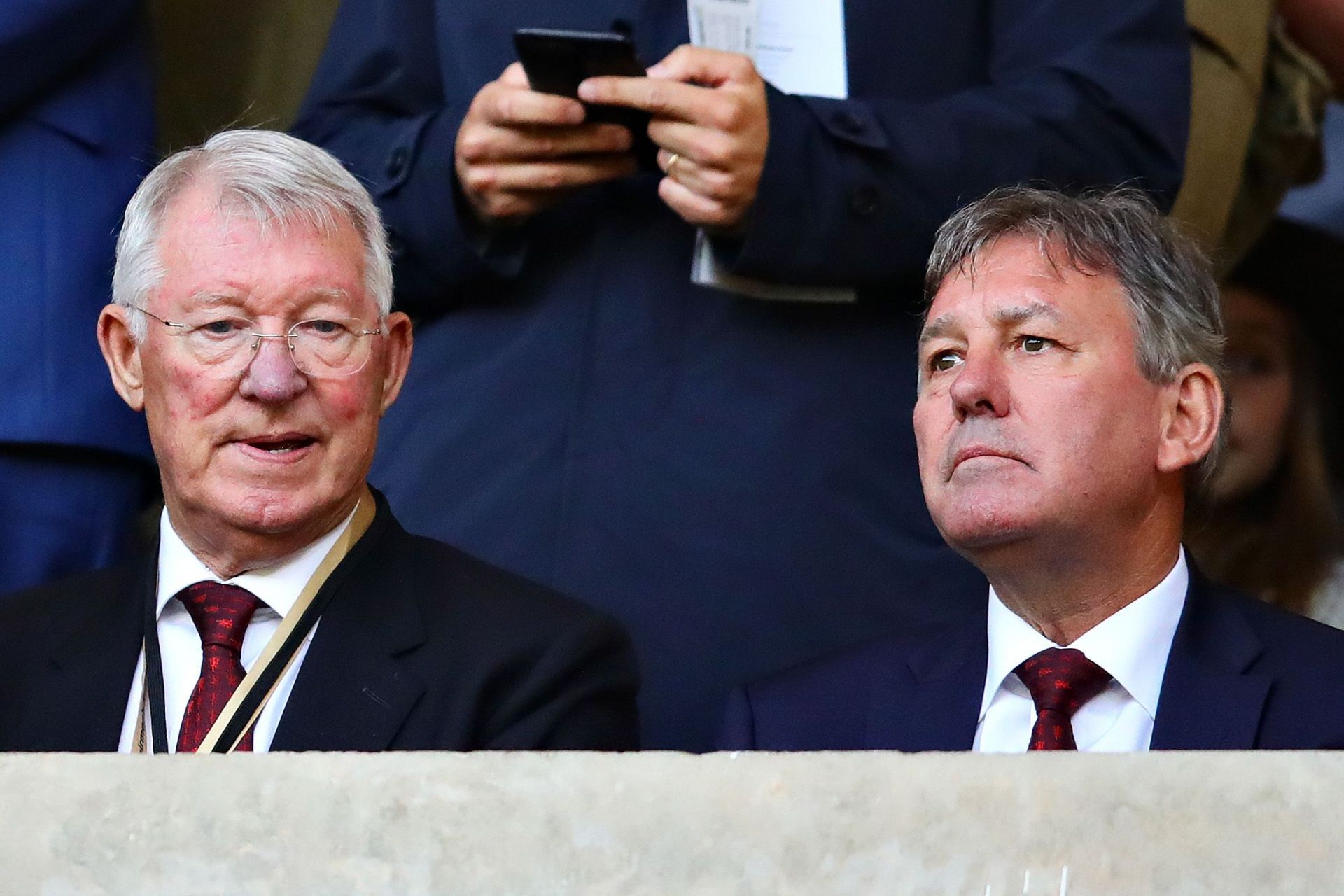 Bobby Robson (right) was surprised by Danny Welbeck&#039;s departure (Image - Getty)