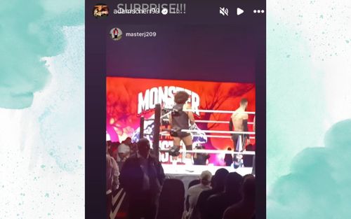 Screengrab of Strowman's post (Picture Courtesy: @AdamScherr99 on Instagram)