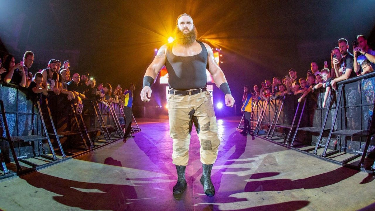 WWE, Braun Strowman, Omos, Odyssey Jones, 