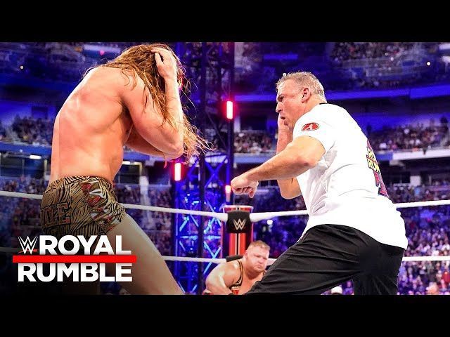 What was the 2022 WWE Royal Rumble fiasco featuring Shane McMahon about?