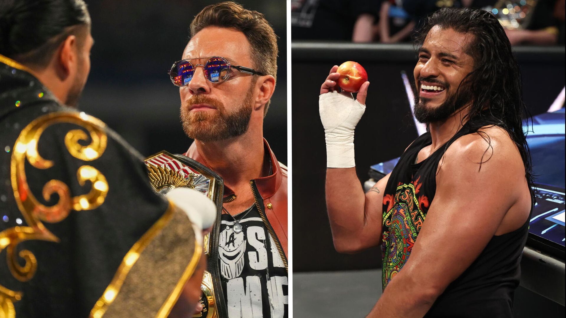 LA Knight vs Santos Escobar for the US title is on for WWE SmackDown [Image Credits: WWE.com]