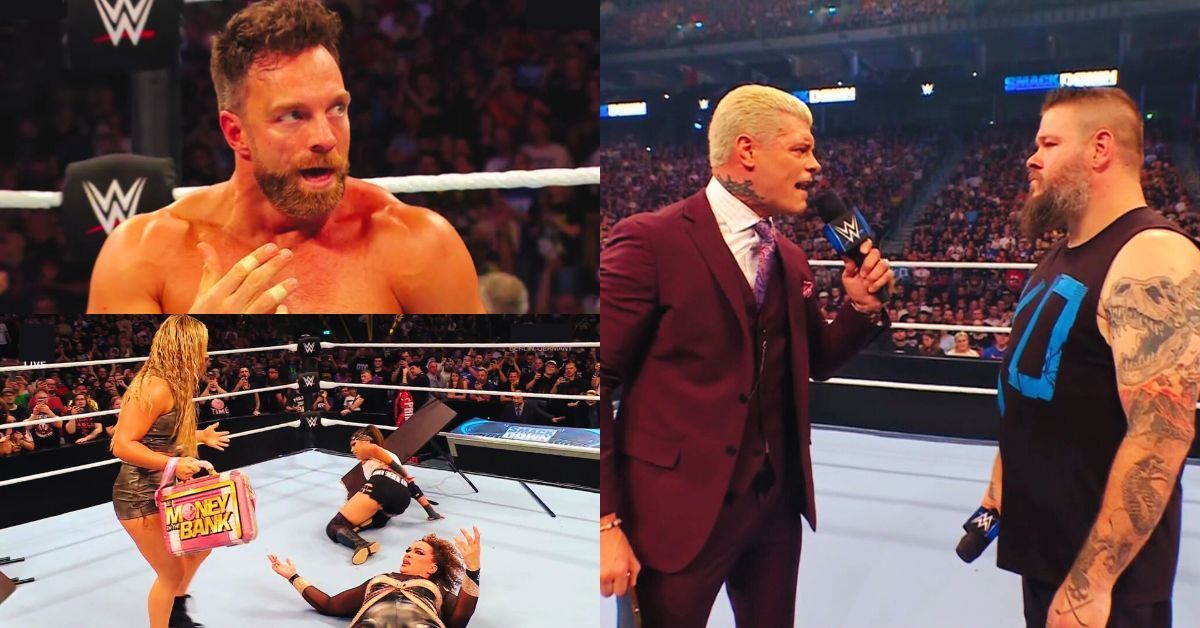 We got a big night on WWE SmackDown from Berlin with a big return and two title matches! [Image credits: Screenshots from WWE SmackDown on Sony LIV]