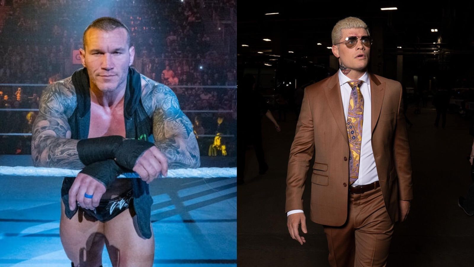 Randy Orton (L); Cody Rhodes (R)