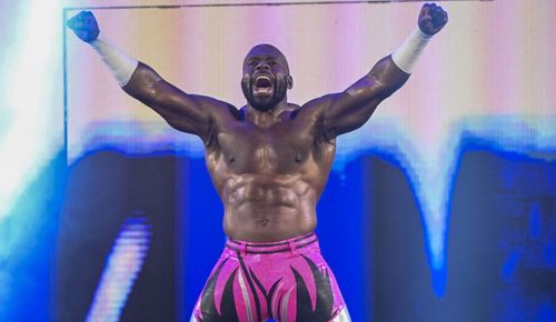 Apollo Crews returned to the main roster after being selected by SmackDown in the 2024 WWE Draft. [Image Credit: WWE]