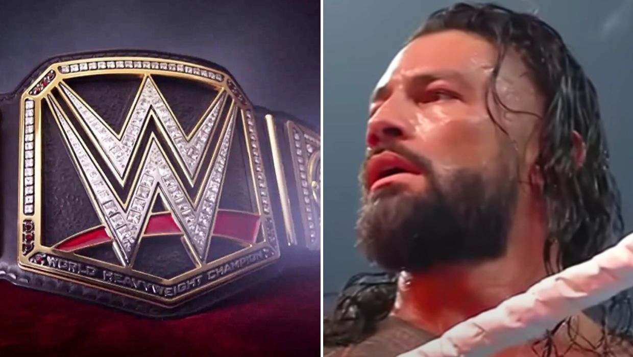 WWE Championship/Roman Reigns (Credits: WWE.com/WWE Youtube)