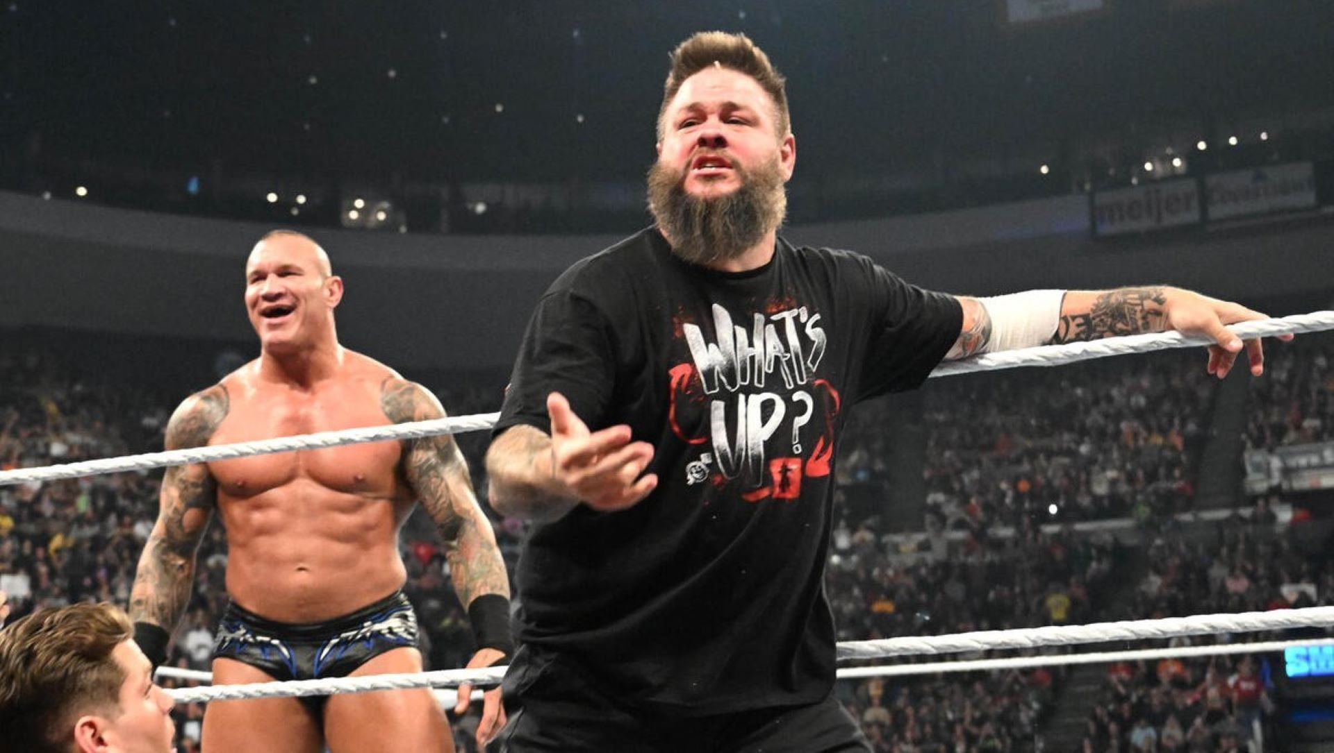 Randy Orton and Kevin Owens aren&#039;t finished with the Bloodline. {Image Credit: WWE.com}