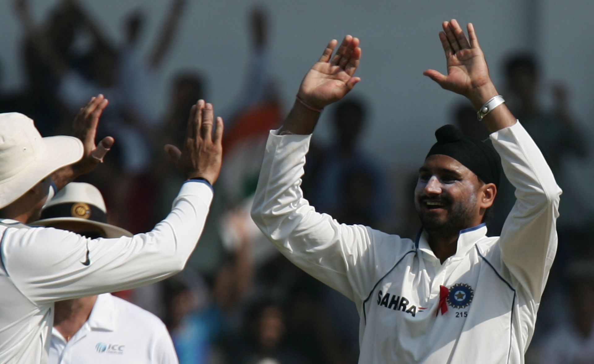 Harbhajan played a massive role in India&#039;s series-saving win against South Africa in 2008 [Credit: Getty]