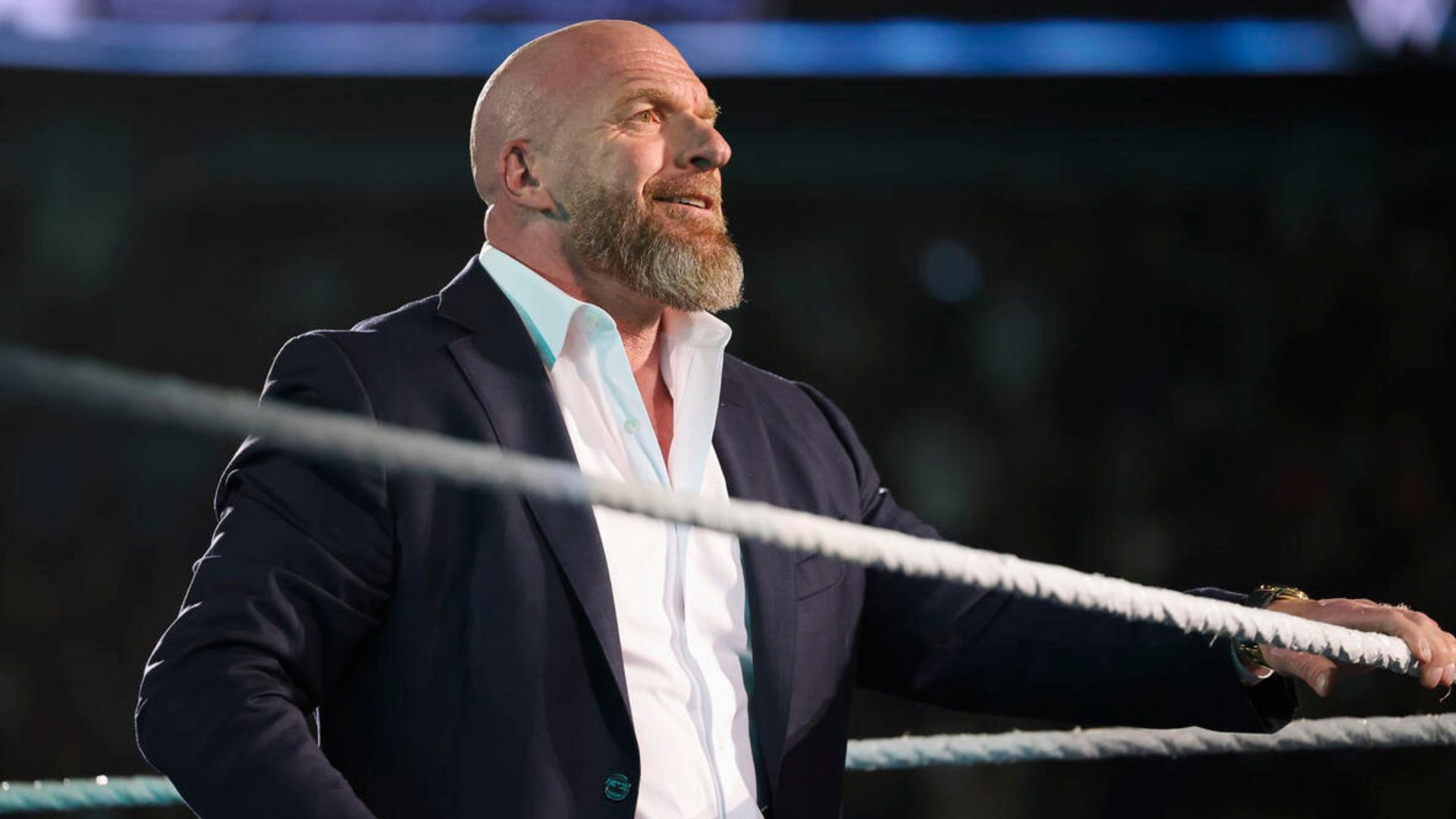 Triple H on Friday Night SmackDown! [Image credit: WWE.com]