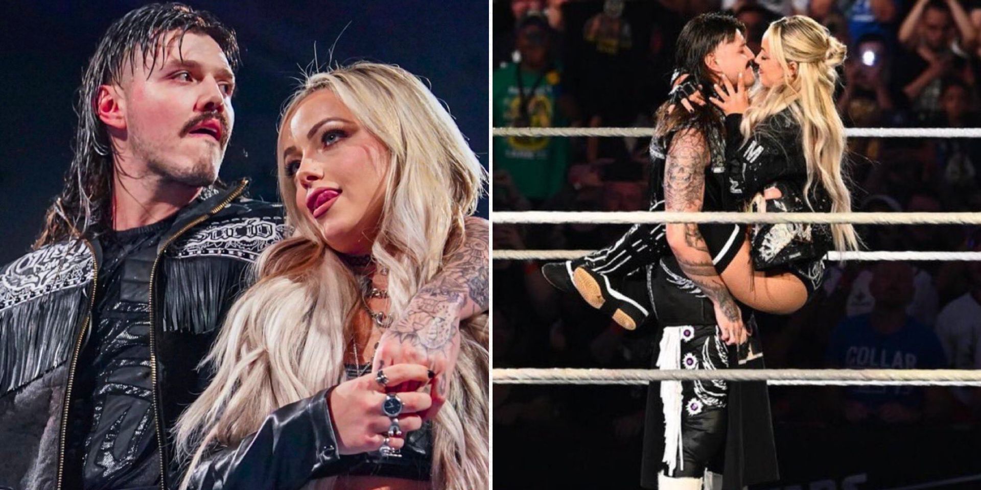 Liv Morgan and Dominik Mysterio are loverbirds (Images via Liv on X)