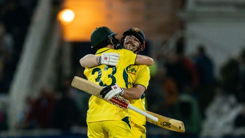 Marnus Labuschagne and Travis Head. (Credits: Getty)