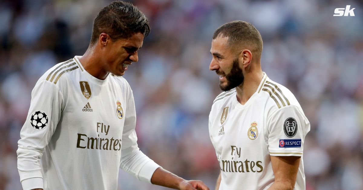 Real Madrid icon Karim Benzema sends message to Raphael Varane after he announces retirement