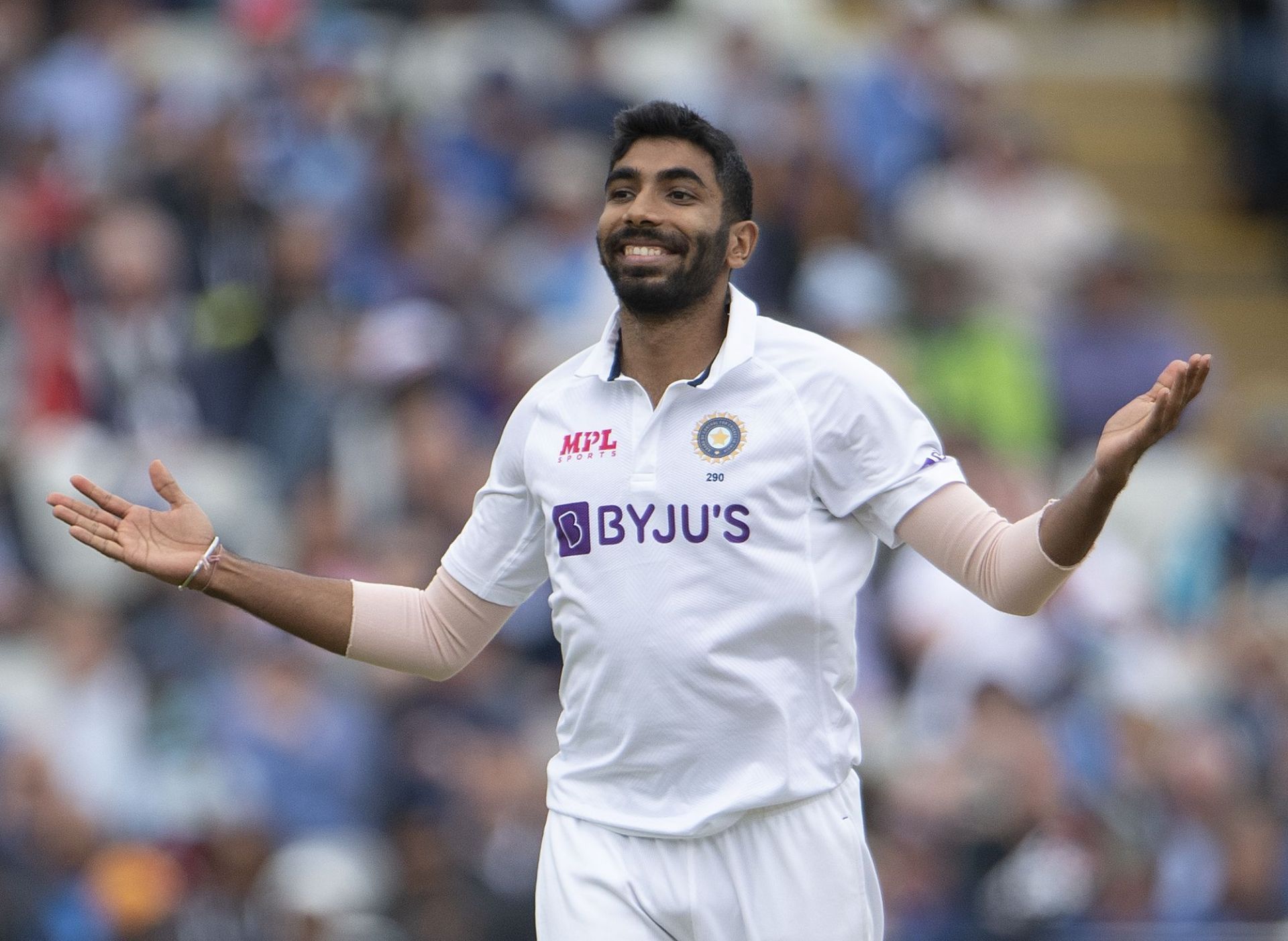 Jasprit Bumrah picked up the first wicket for Team India against Bangladesh