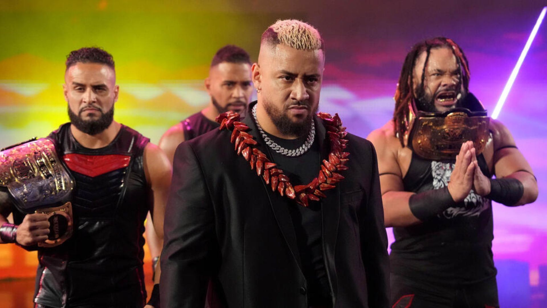 The Bloodline is a heel faction on SmackDown. [Photo: WWE.com]