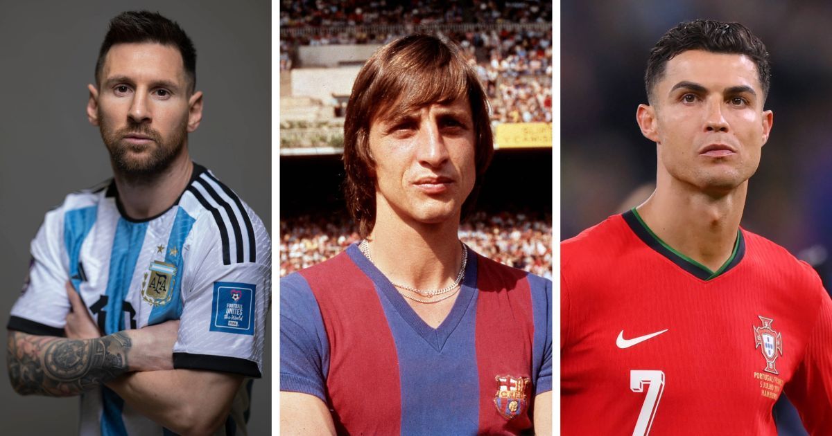 Johan Cruyff has previously chosen between Lionel Messi and Cristiano Ronaldo