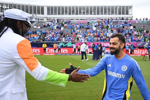 Chris Gayle and Virat Kohli played for RCB in the IPL