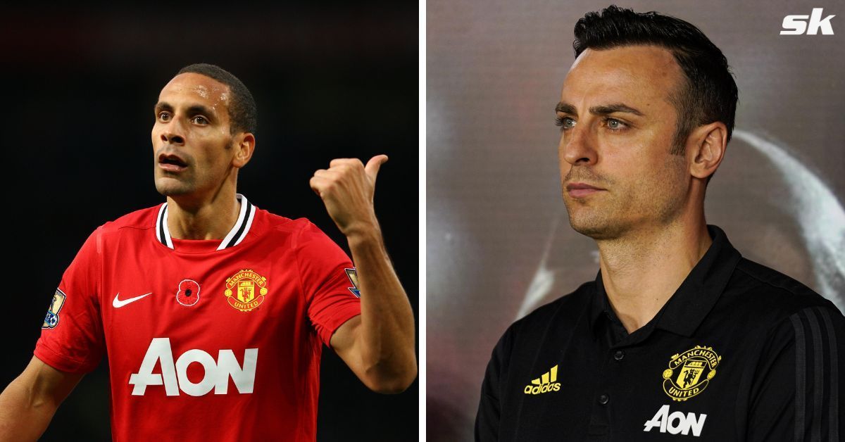 Rio Ferdinand played alongside Dimitar Berbatov at Manchester United.