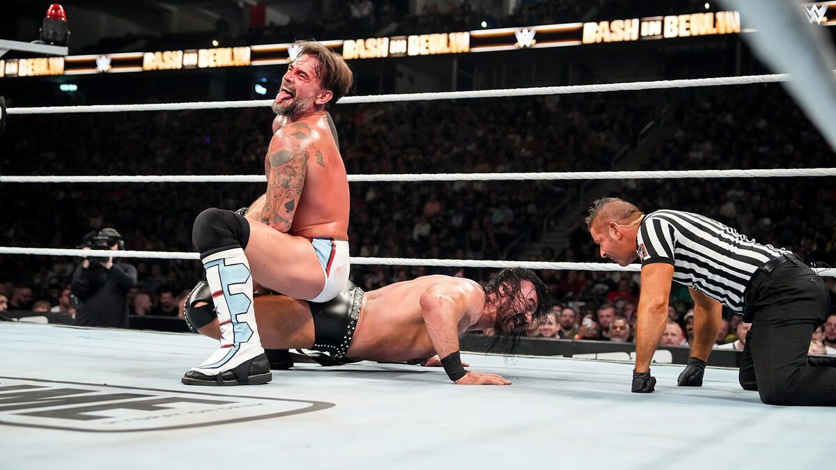 CM Punk and Drew McIntyre (Photo credit: WWE.com)