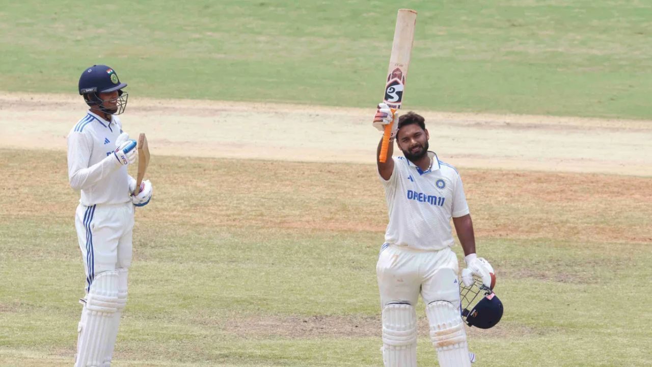 ऋषभ पंत ने एक जबरदस्त पारी खेली (Photo Credit: BCCI)