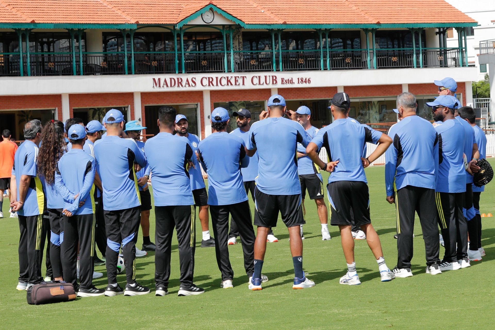 भारतीय टीम की तैयारी हुई शुरू (Photo Credit - @BCCI)