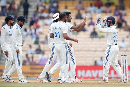 Ashwin picked up six in the second innings [Image: BCCI on X]