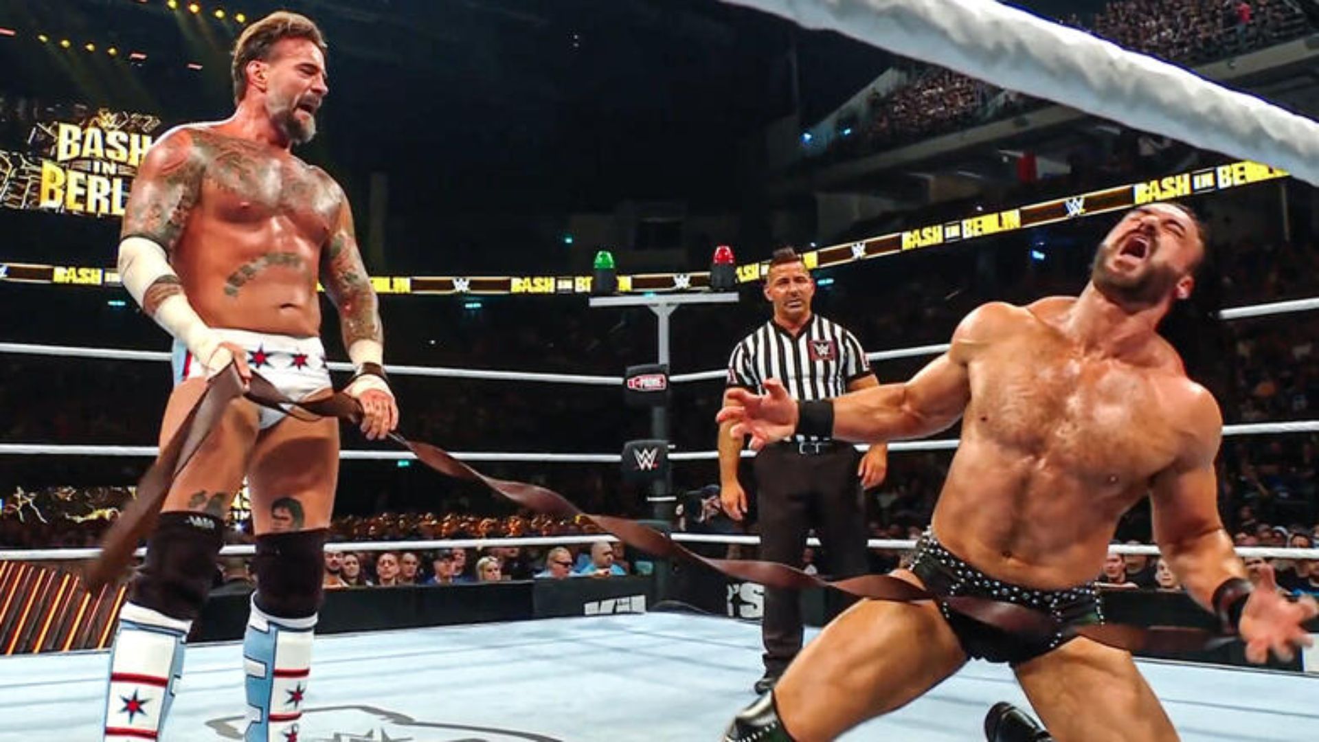 Punk and McIntyre had an incredible strap match at Bash In Berlin [Image from WWE.com]