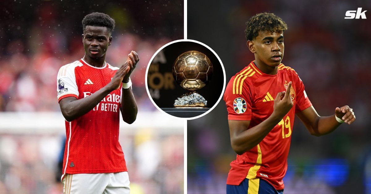 Ballon d'Or 2024 Lamine Yamal and Bukayo Saka among fifth set of