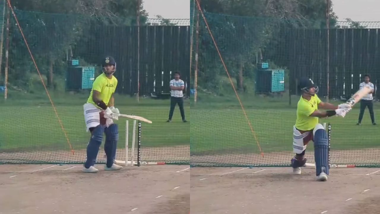 shikhar dhawan starts batting practice legends league cricket 2024