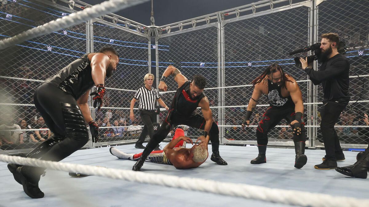 The Bloodline laid waste to Cody Rhodes on SmackDown [Image credits: WWE]