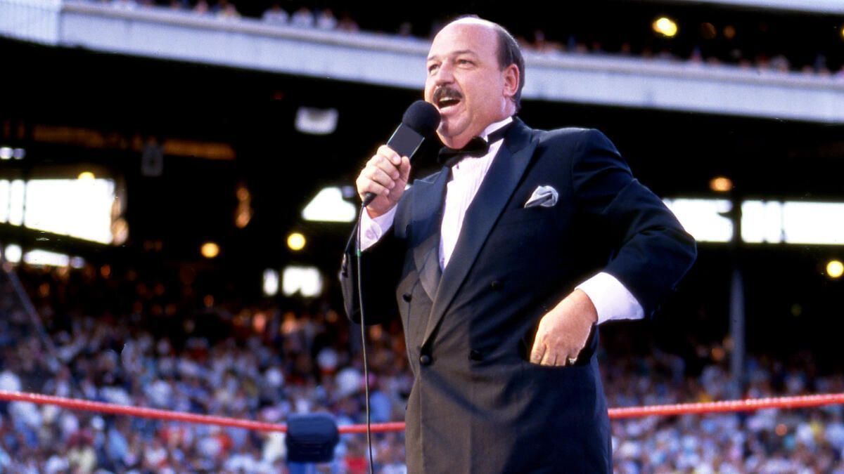 WWE Hall of Famer Gene Okerlund [Image Credit: wwe.com]