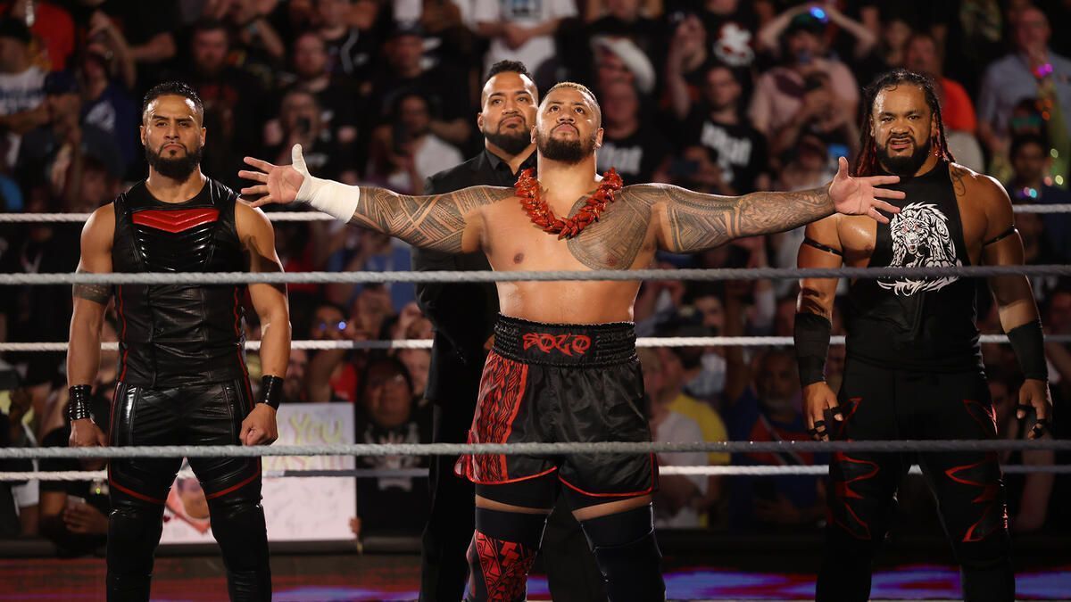 The new version of The Bloodline (Photo credit: WWE.com)