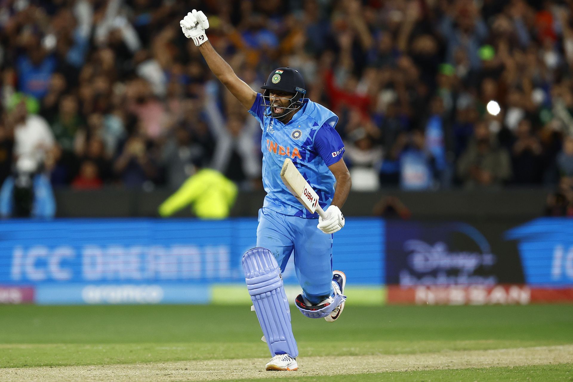 Ravichandran Ashwin was a part of Team India's famous win at MCG against Pakistan in the 2022 ICC Men's T20I World Cup (File image via Getty)