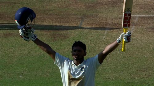 Musheer Khan scored a superb ton for India B. (Image Credits: BCCI Domestic/ X)