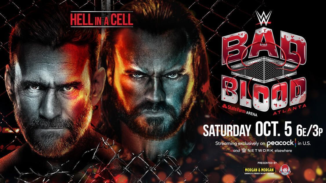 CM Punk and Drew McIntyre will collide at Bad Blood on Saturday, October 5th (Photo credit: WWE.com)