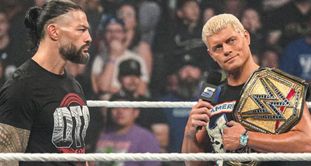 3 कारणों से Roman Reigns को Bad Blood के बाद Cody Rhodes को अनडिस्प्यूटेड WWE चैंपियनशिप के लिए चैलेंज करना चाहिए