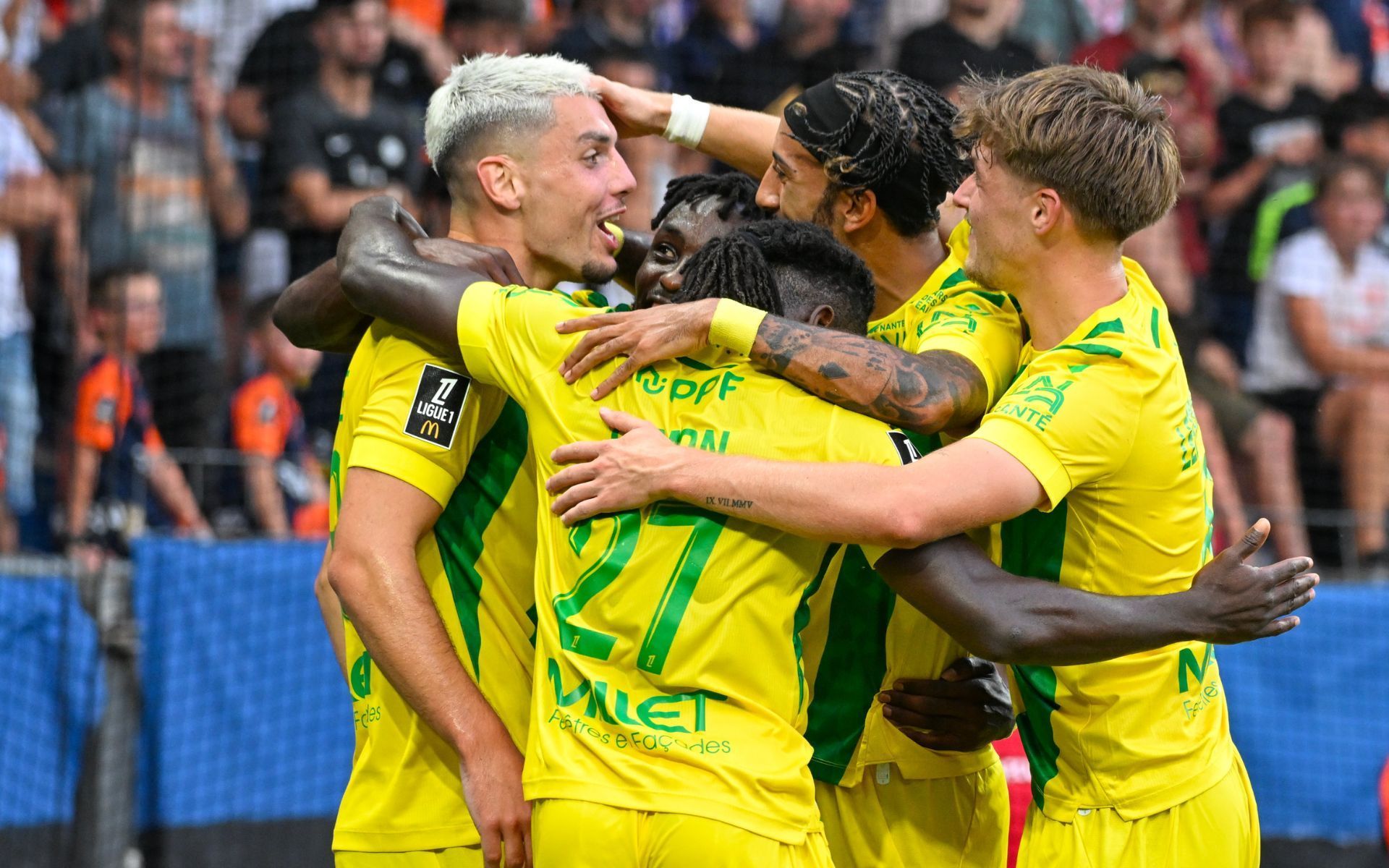 Nantes will be hopeful of a rare win over Reims this weekend [Image: @FCNantes on X]