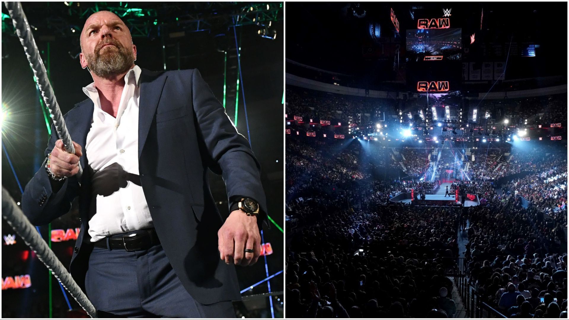 WWE Chief Content Officer Triple H appears on RAW