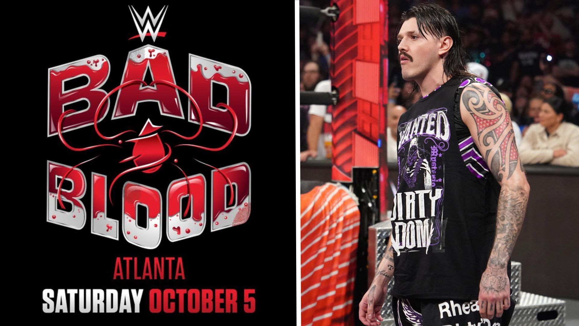 Dominik Mysterio will be at WWE Bad Blood [Image Credits: WWE on X and WWE.com]