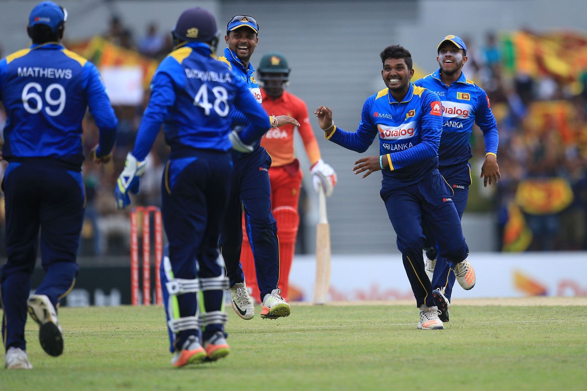 Sri Lanka vs Zimbabwe - 4th ODI at Hambantota - Source: Getty